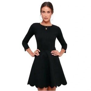 Lulu’s Cumulonimbus Clouds Skater Dress